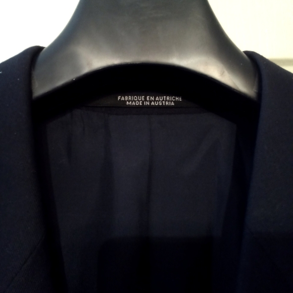 Vitale Barberis Canonico dark blue dinner jacket, wool, 42R, Immaculate! - Picture 5 of 9